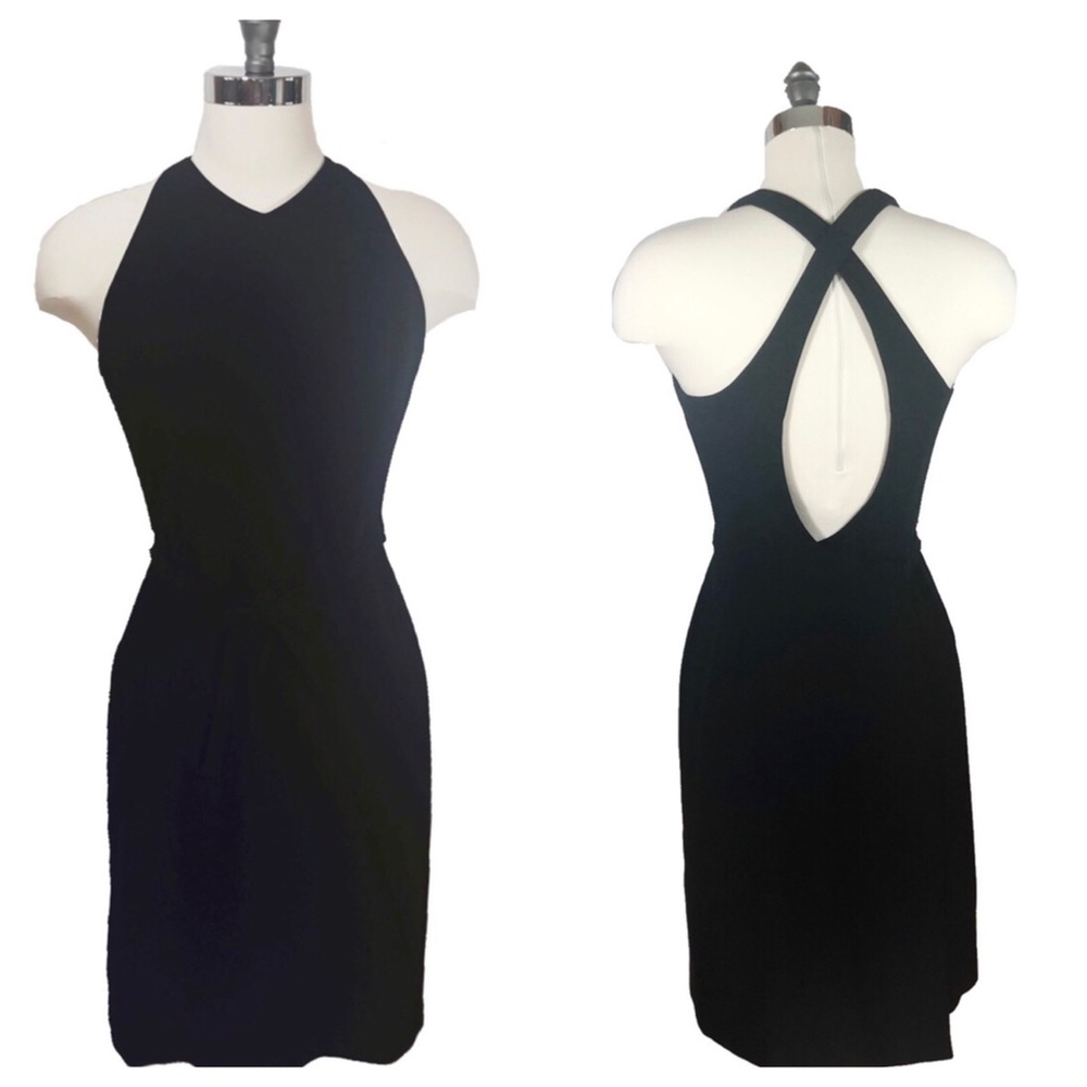 Vintage Ann Taylor Black Dress Fits 2 or 4
